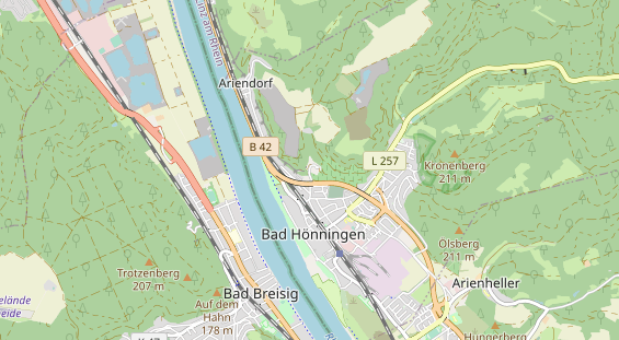 Winterhochzeitslocation auf Karte