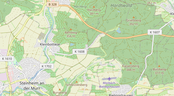Winterhochzeitslocation auf Karte