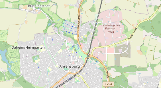 Winterhochzeitslocation auf Karte