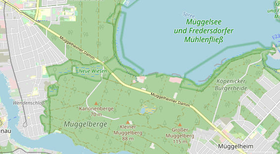 Winterhochzeitslocation auf Karte