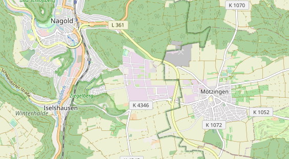 Winterhochzeitslocation auf Karte