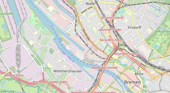 Winterhochzeitslocation auf Karte