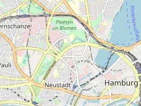 Winterhochzeitslocation auf Karte