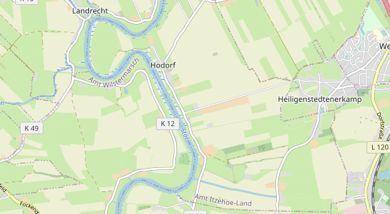 Winterhochzeitslocation auf Karte