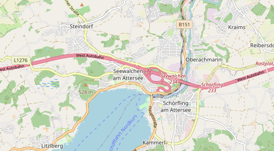 Winterhochzeitslocation auf Karte