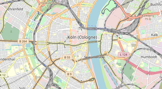 Winterhochzeitslocation auf Karte