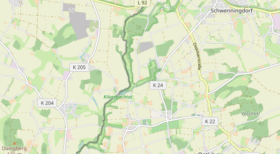 Winterhochzeitslocation auf Karte