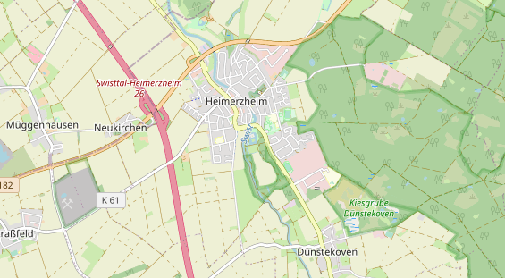 Winterhochzeitslocation auf Karte