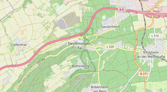 Winterhochzeitslocation auf Karte