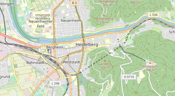 Winterhochzeitslocation auf Karte