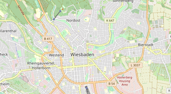 Winterhochzeitslocation auf Karte