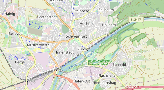 Winterhochzeitslocation auf Karte