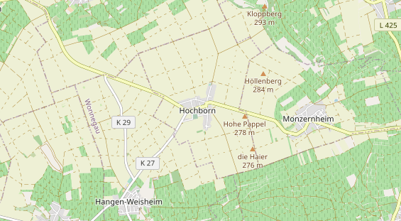 Winterhochzeitslocation auf Karte