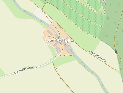 Winterhochzeitslocation auf Satellitenbild