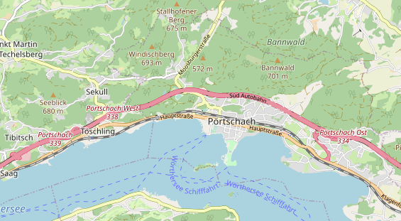 Winterhochzeitslocation auf Karte