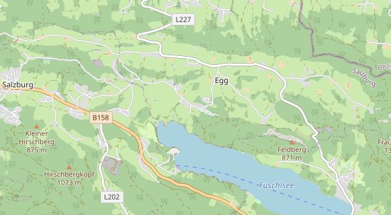 Winterhochzeitslocation auf Karte