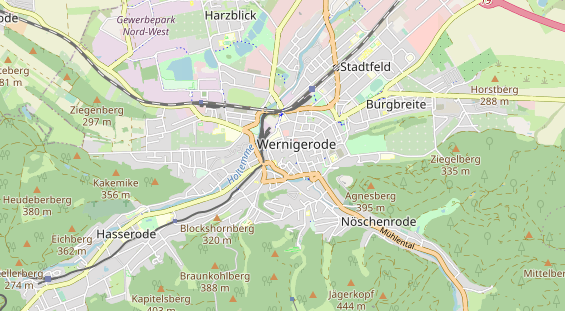 Winterhochzeitslocation auf Karte