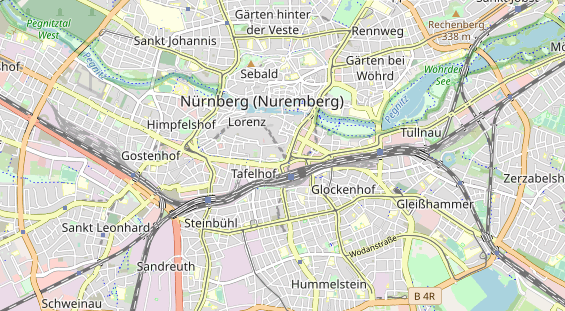 Winterhochzeitslocation auf Karte