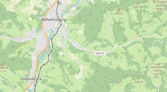 Winterhochzeitslocation auf Karte