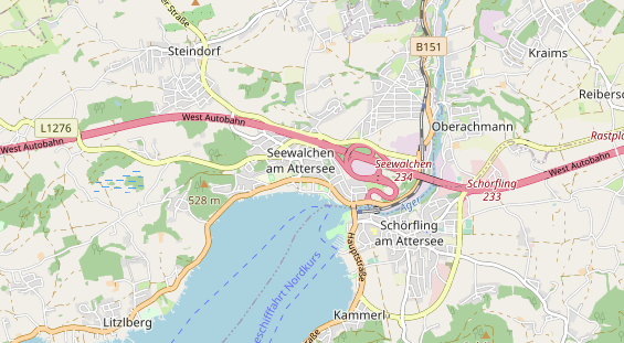 Winterhochzeitslocation auf Karte