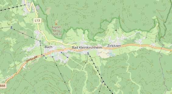 Winterhochzeitslocation auf Karte