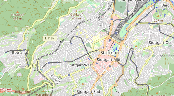 Winterhochzeitslocation auf Karte