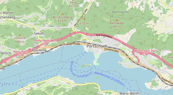 Winterhochzeitslocation auf Karte