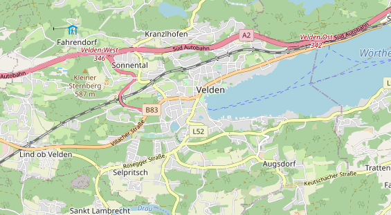 Winterhochzeitslocation auf Karte