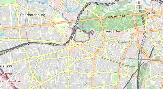 Winterhochzeitslocation auf Karte