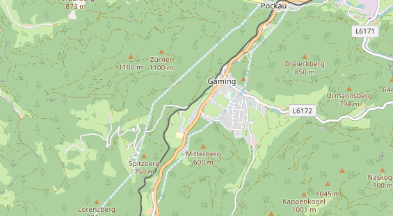 Winterhochzeitslocation auf Karte