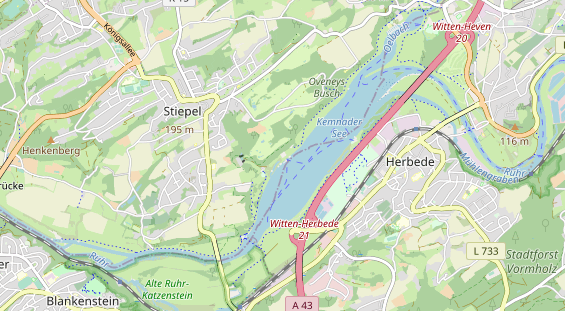 Winterhochzeitslocation auf Karte