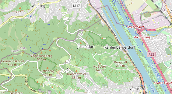 Winterhochzeitslocation auf Karte