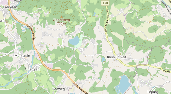 Winterhochzeitslocation auf Karte