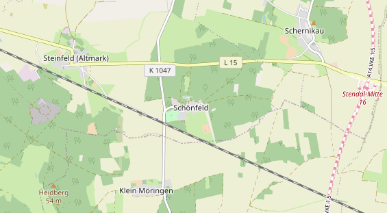 Winterhochzeitslocation auf Karte
