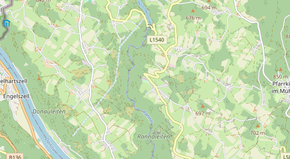 Winterhochzeitslocation auf Karte