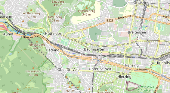 Winterhochzeitslocation auf Karte