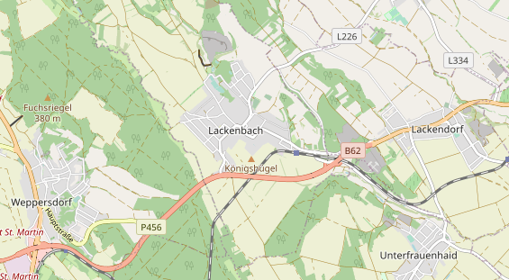 Winterhochzeitslocation auf Karte