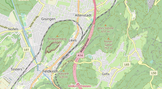 Winterhochzeitslocation auf Karte