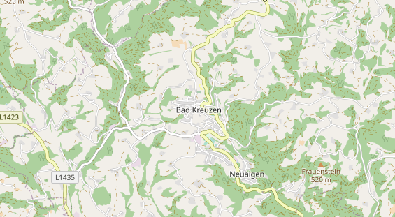 Winterhochzeitslocation auf Karte