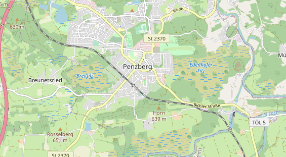 Winterhochzeitslocation auf Karte