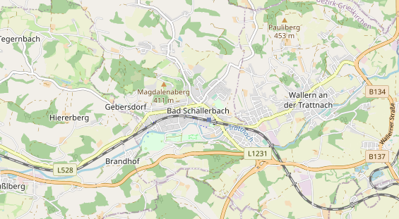 Winterhochzeitslocation auf Karte