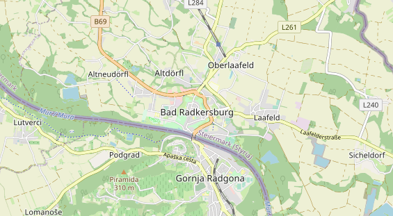 Winterhochzeitslocation auf Karte