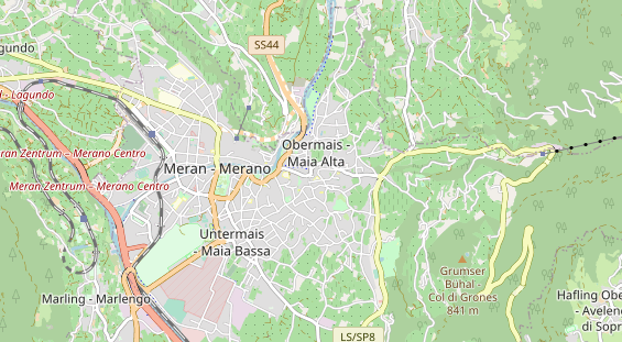 Winterhochzeitslocation auf Karte