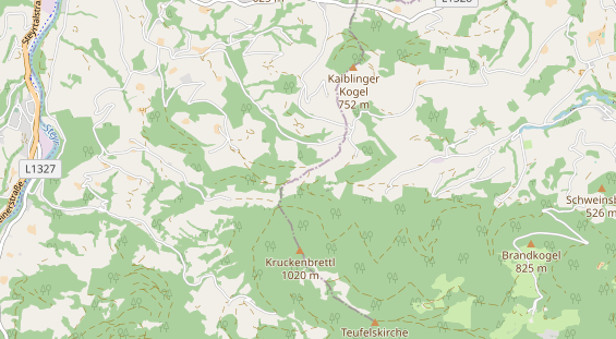 Winterhochzeitslocation auf Karte