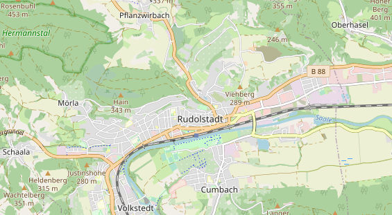 Winterhochzeitslocation auf Karte