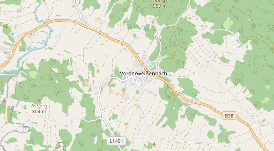 Winterhochzeitslocation auf Karte
