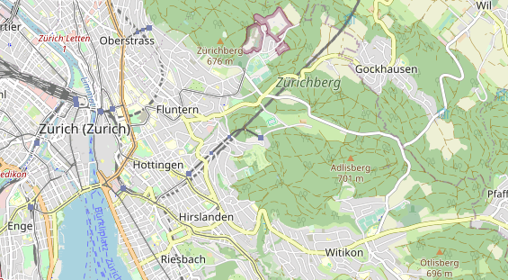 Winterhochzeitslocation auf Karte