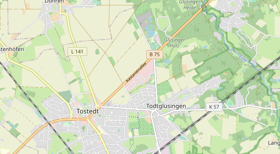 Winterhochzeitslocation auf Karte