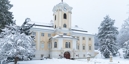 Winterhochzeit - Trauung im Freien - Stixendorf - Schlosshotel Rosenau