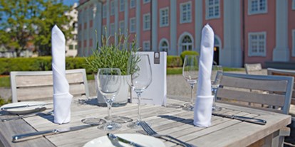 Winterhochzeit - Art der Location: Restaurant - Owingen - Terrasse  - Neues Schloss Meersburg
